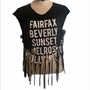 Custom Los Angeles Beverly Hills sunset fringed